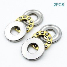 호환 스러스트 볼 베어링 3D 프린터 F3-8M F5-10M F6-12M F8-22m F8 14M 16M F10-18M F12-21M 어처 액시얼 볼 베어링 2 개, F7-17M 7x17x6