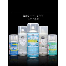 모형용 투명 마감재 스프레이 유광 무광 보호 코팅 락카, 6. B502 수성 반광