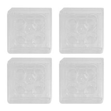 과학교구 관찰학습 실험준비물 멸균 4홈판 4p 놀이과학 과학체험 세포배양 학습완구, 2개