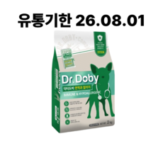 닥터도비 강아지 면역 기능성 사료, 피부/피모+알러지, 2kg, 1개