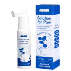 솔루션 포포우 덴탈케어 강아지 구강영양제, 1개, 30ml