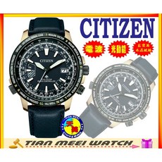 CITIZEN 星辰 電波光動能 藍寶石鏡面 腕錶 CB0204-14L