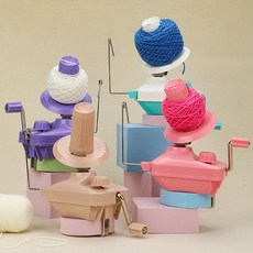 감는기계 드개실 실 수동 실감개 털실 가정용-14900EA, 퍼플