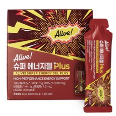 코스트 얼라이브 슈퍼에너지젤35g x 30포, 1.05kg, 3개