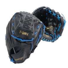 슬레진저 유소년 티볼글러브 11인치 12인치 우투용 좌투용, 1개, 블랙