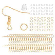 레진 몰드 공예 아트 재료 귀걸이 펜던트 실리콘 DIY 에폭시 수지 원형 삼각형 목걸이 열쇠 고리 만들기 액세서리, l. Gold 300pcs