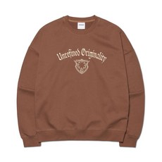 [노매뉴얼] U.O SWEATSHIRT - BROWN