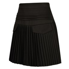 제너럴그래스 여성 하이웨스트 양포켓 주름 골프 스커트 팬츠