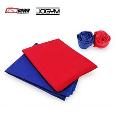 쇼다운 씨름 샅바 청홍세트 전통씨름, 1세트, 빨강파랑