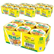 OTTOGI 不倒翁 碗裝芝麻湯麵 65g, 24入