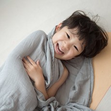 불로홈 밤부 대나무 2중 거즈 신생아 아기 블랭킷 낮잠 여름 이불, 대나무_2.그레이