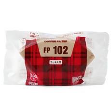 칼리타 FP 102 필터 2-4인용 커피필터, 100개, 1세트