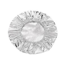 航空鋁箔保鮮套 50入 超值組 保溫防塵防異味 彈性開口 碗盤適用 重複使用, 50個, (適用直徑20cm內碗盤)