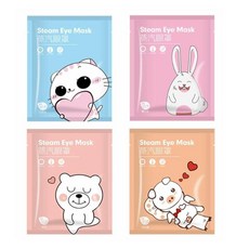 夢巴黎蒸氣熱敷眼罩(桃花) 舒緩眼部疲勞，獨立包裝設計，方便攜帶, 2套, 10個裝