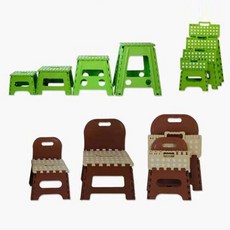 플라스틱 간의 의자 미니 휴대용 접이식 의자 체어 중 간이의자 미니의자