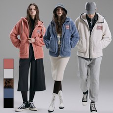 [트루릴리전] 25FW 유니 겨울 양면 본딩 보아자켓 1종