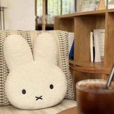 무드바이브 안고자는 귀여운 미피 Miffy 쿠션 인형 토끼 동물 애착 대형 친구 생일 선물 바디필로우 인형, 미피쿠션, 미피쿠션