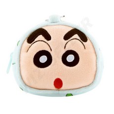 어린이 짱구얼굴 미니파우치 캐릭터 동전지갑 가방키링 유치원 어린이집