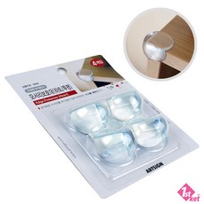 BRmall 유리 모서리보호 4P 모서리보호가드, 본상품선택, 국산 모서리보호 투명 코너 보호대 유아 안전 가드 4P