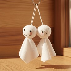 1+1 빌리네집 테루테루보즈 키링 날씨 요정 인형 핸드폰 키홀더