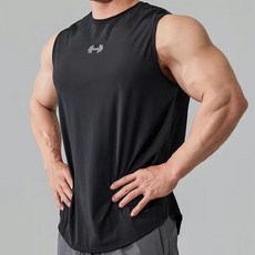 夏季冰感透氣背心男坎肩寬鬆大碼男士運動籃球健身無袖t恤潮