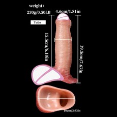 성인용 특대형 연장형 남성용 속이 빈 양봉기구, 1개, 대형