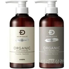 스칼프 D 보테 내추럴 스타 샴푸 트리트먼트 팩 각 350ml 페어 릴리향, 1개