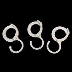 비키니 브래지어 가방고리 S자고리 S자 후크, 다용도 잠금 걸이