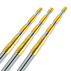 접이식 길이 나뭇가지 장대 낫 잎 잡초제거 연장 조절, 5m 스테인리스강 강화형 (표준칼+후크), 5m 스테인리스강 강화형