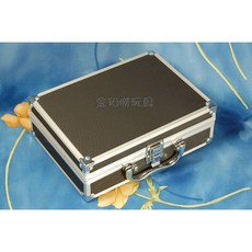 JHS（（金和勝 生存遊戲專賣））高級附鎖款鋁框槍盒，28公分/22公分可選，生存遊戲槍枝保護收納必備，安全防盜。, 1個, 22公分