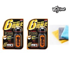 소프트99 불소피막 유리 발수 코팅제 G-19+국내산극세사타월(랜덤1매), 2개, 70ml