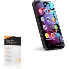 TIMMKOO Q5 WiFi MP3 플레이어(블루투스 지원)와 호환되는 BoxWave 스크린 보호 필름 - ClearTouch 눈부심 방지 자외선 차단 아이케어(2개 팩) 유, BoxWave 화면 보호기 TIMMKOO Q5 WiFi