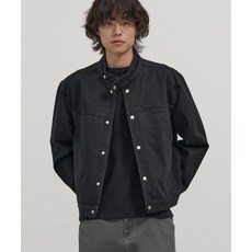 EXCONTAINER 크롭 필드 데님 자켓 (BLACK) E6S-CFDJ30 BLACK 488417