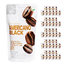 밸런스그로우 아메리카노 블랙 (빨대포함), 230ml, 50개