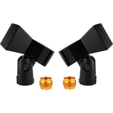 범용 마이크 클립 홀더 스탠드용 어댑터가 있는 조절 가능한 버터플라이 58인치 남성용에서 38인치 여성용 어댑터, 1개