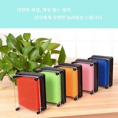 [감성데코] 3D 입체 핀아트 소품 - 신기한 손바닥 찍기 클론 핀 장식 인테리어, 블루, 소형(12.5*9.5*5.5CM) 200그램