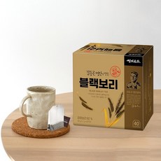 쌍계명차 김동곤 명인이 만든 블랙보리 티백, 1.2g, 40개입, 3개