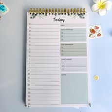 桃園出貨 周計劃B5上翻線圈本跨境PP筆記本日程計劃本彩色隨身記事本, 1個, 淺綠色