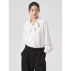 에잇세컨즈 8SECONDS 셔츠형 블라우스 아이보리 114X64CY10 141864