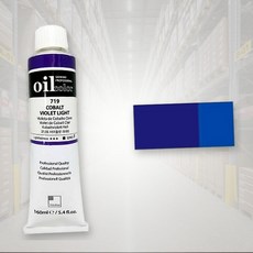티엔에스 신한 전문가 유화물감 오일칼라 50ml No.717 코발트바이올렛라이트 낱색