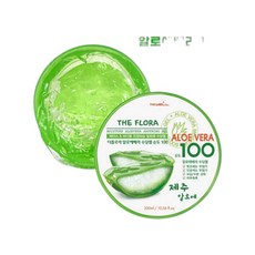 알로에100% 바르는 알로에 베라젤 수딩 크림 얼굴 수분진정크림, 300ml, 1개