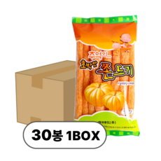 에코푸드 추억의 호박맛 쫀드기 쫀디기, 70g, 30개
