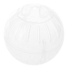 사일런트 햄스터 운동 공 3.9인치 조용한 스피너 드워프 햄스터 플라스틱 러닝 휠 저빌 작은 동물용, Transparent