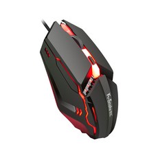 蛇M11遊戲電競RGB流光跑馬發光 USB有線電腦筆記本臺式電腦滑鼠, 無規格, M11