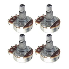 기타 전위차계 볼륨 톤 스플라인 포트 긴짧은 부품, 색상: 3. Long Shaft B250K