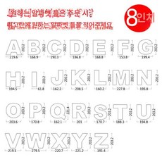 브랜드없음 머핀 케이크 숫자 떡 틀 숫자틀 생일, 1개, 8인치 영문