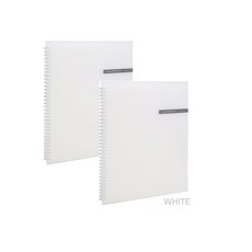 인터탑 아이콘 스프링 클리어화일 성가대 악기연주 자료모음집 A4 20매, 2개, 백색 20매