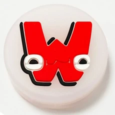 쿠쿠스토어 2 영어 글자 테니스 충격 방지 흡수기 실리콘 라켓 패드 진동 액세서리, 03 style W