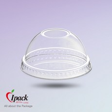 아이팩피앤디 98파이 돔리드 PET 컵뚜껑 국산 투명, 1박스, 1000개