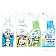 日本獅王 LION 空間臭臭除 無香味 薄荷香 補充包 環境除臭 貓用 狗用, 1個, 廁所臭臭除-愛貓用補充包280ml